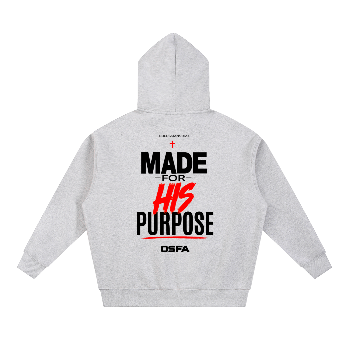 Essential Oversized Fleece Boxy Hoodie